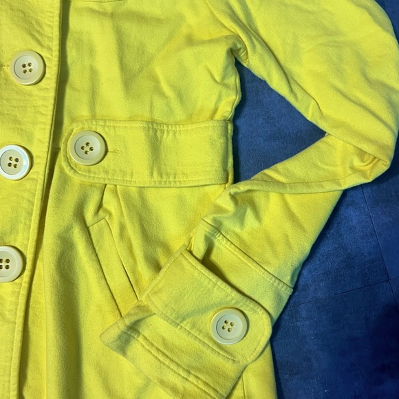 Jack by BB Dakota Yellow Coatigan with Hood - Picture 5 of 5